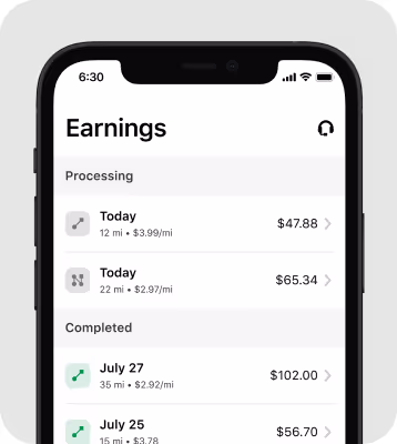 Mothership carrier app